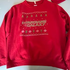 Red Guardians of the Galaxy Christmas Sweatshirt